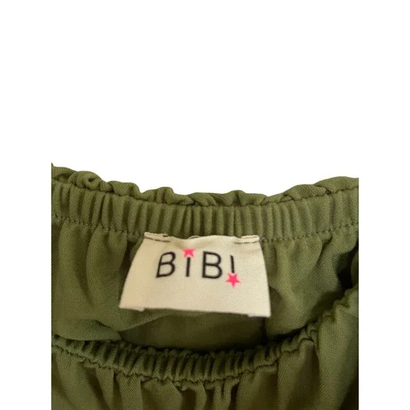 BIBI SLEEVELESS SHORTS ROMPER  SIZE LARGE - Picture 4 of 4